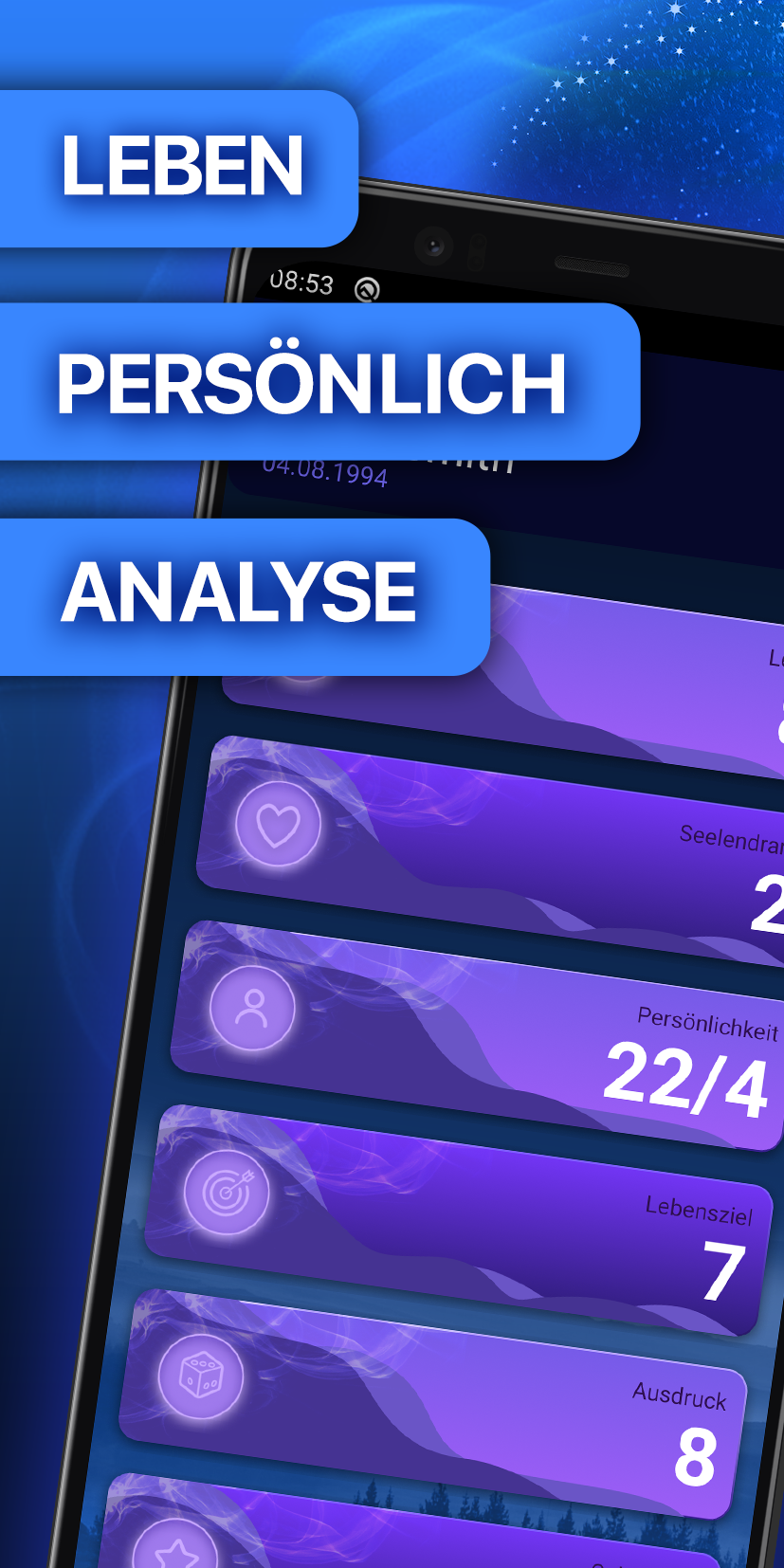 Numerology screenshot